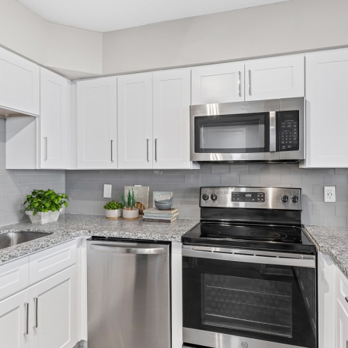 Make meal prep easy in our spacious kitchens Make meal prep easy in our spacious kitchens